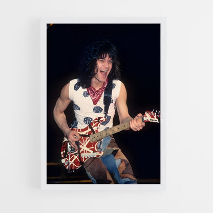 ap-eddie van halen-1 cadre Blanc