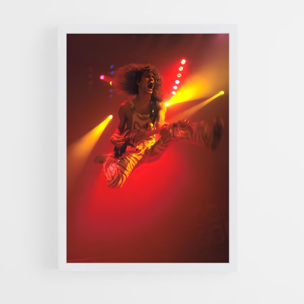 ap-eddie van halen-2 cadre Blanc
