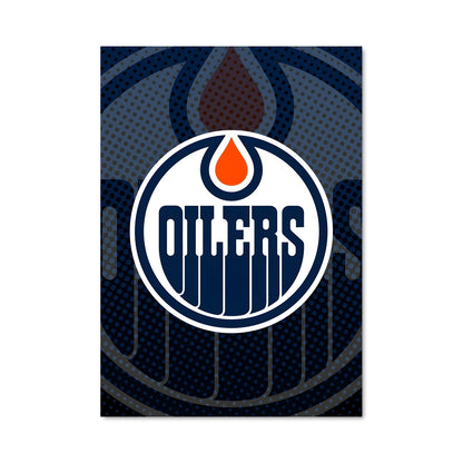 Poster Oilers en Action