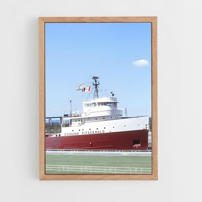 ap-edmund fitzgerald-1 cadre Bois clair