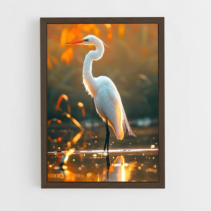 ap-egret-4 cadre Bois foncé