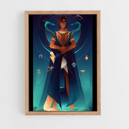 ap-egyptian mythology-9 cadre Bois clair