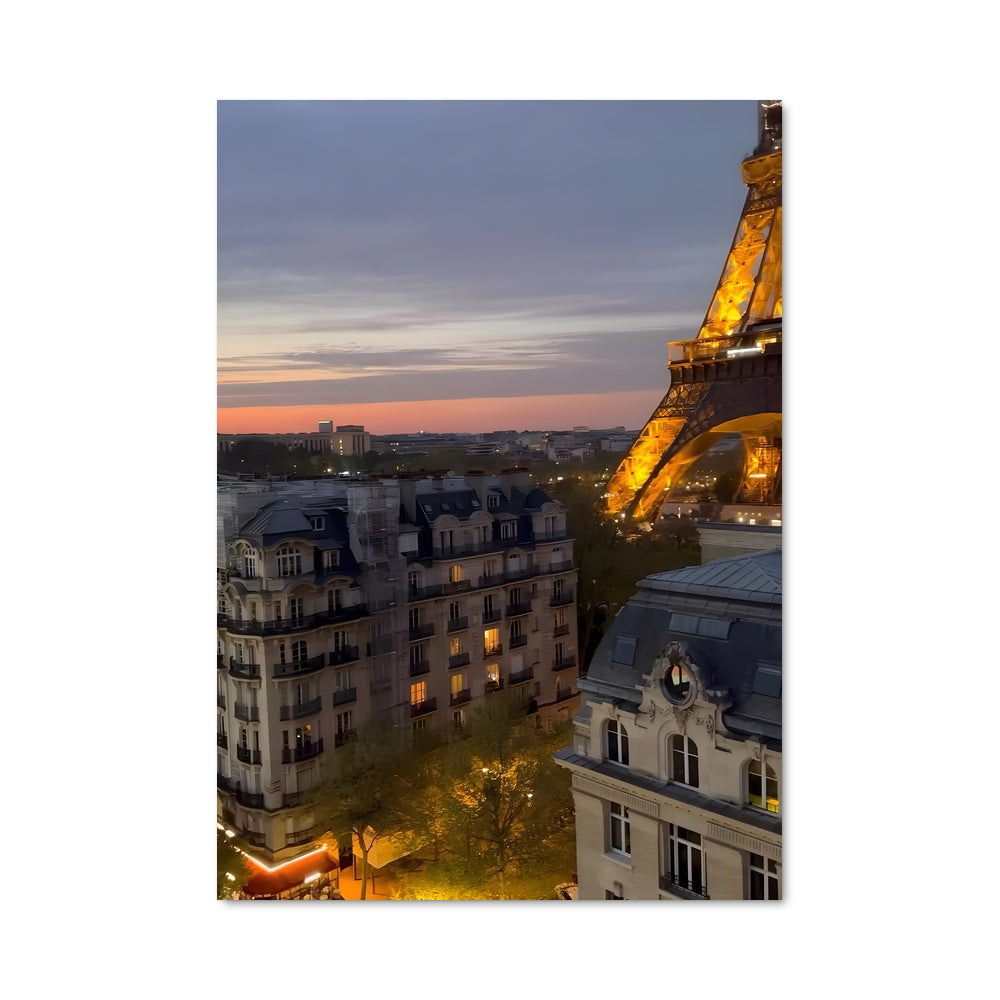 Poster Paris Lumière