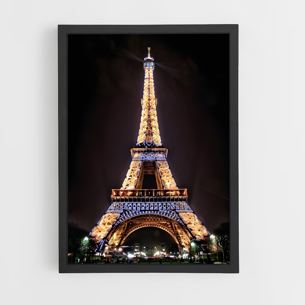 ap-eiffel tower-4 cadre Noir