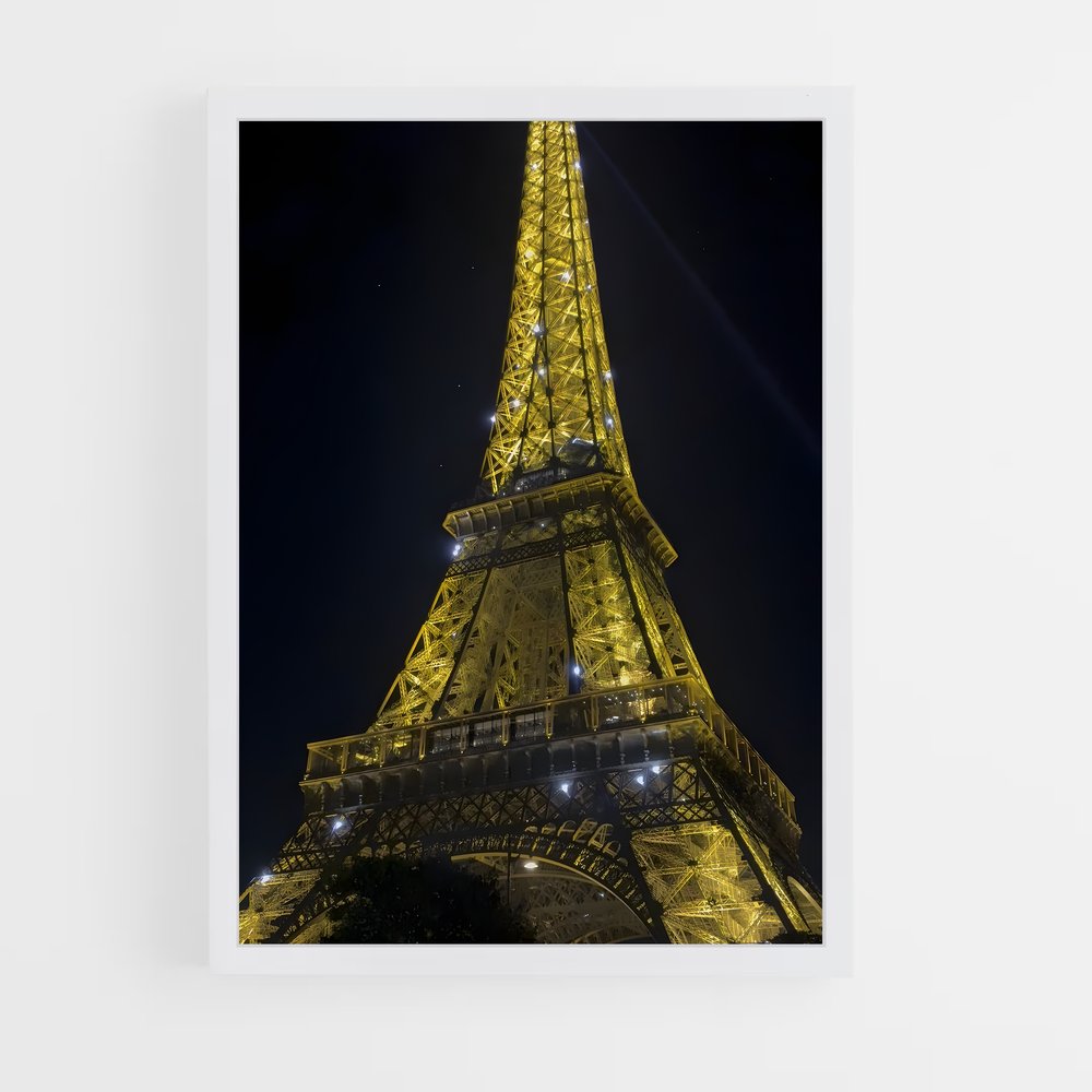 ap-eiffel tower-7 cadre Blanc