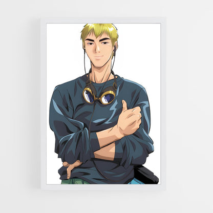 ap-eikichi onizuka-2 cadre Blanc