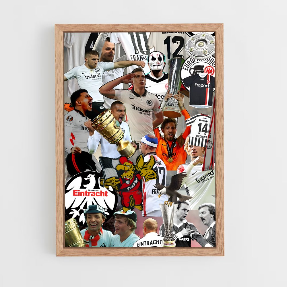 ap-eintracht frankfurt-2 cadre Bois clair