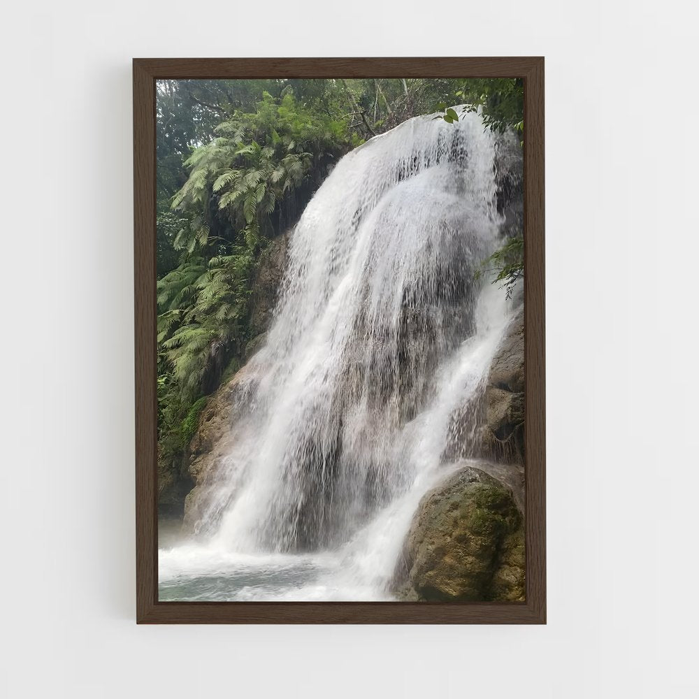 ap-el limon waterfall-4 cadre Bois foncé