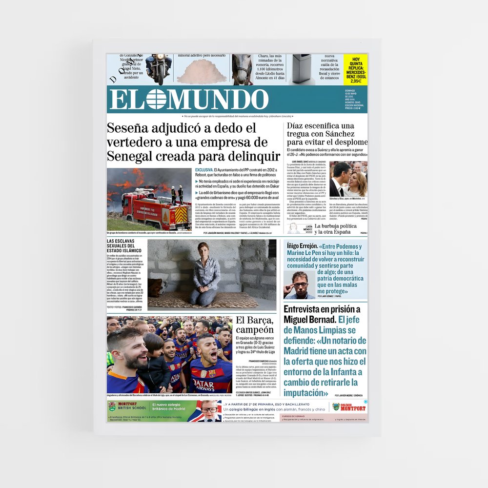 ap-el mundo-1 cadre Blanc
