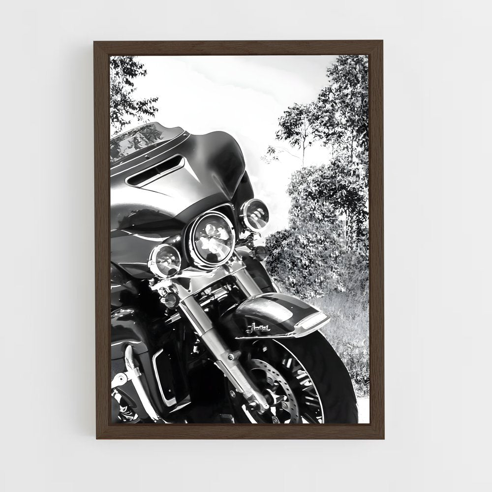 ap-electra glide-3 cadre Bois foncé