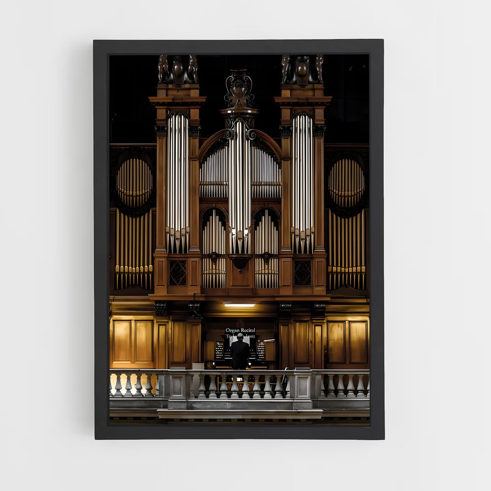 ap-electric organ-5 cadre Noir