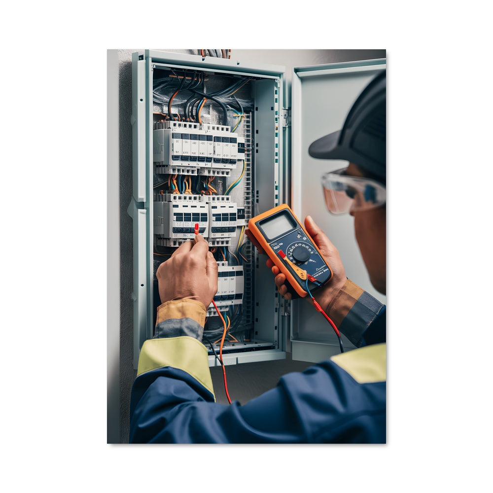 Poster Électricité Vitales