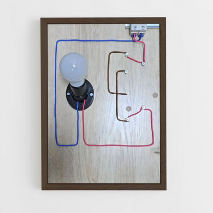 ap-electricity-5 cadre Bois foncé