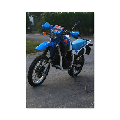 Poster Ride Blue