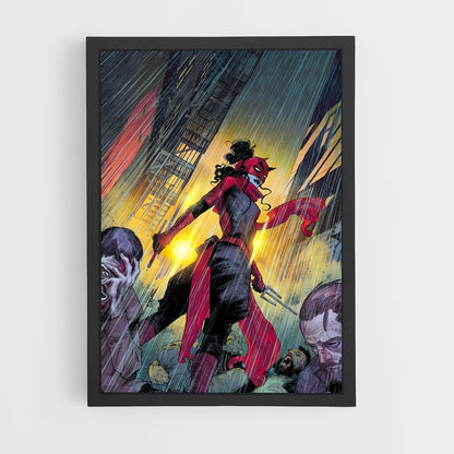 ap-elektra daredevil-3 cadre Noir