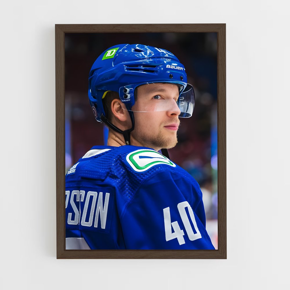 ap-elias pettersson-3 cadre Bois foncé
