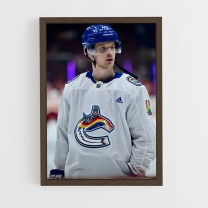 ap-elias pettersson-6 cadre Bois foncé