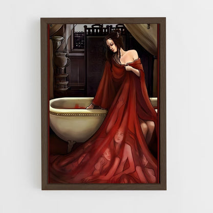 ap-elizabeth bathory-3 cadre Bois foncé