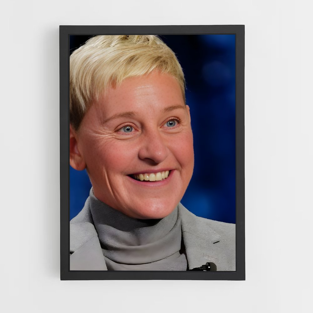 ap-ellen degeneres-5 cadre Noir