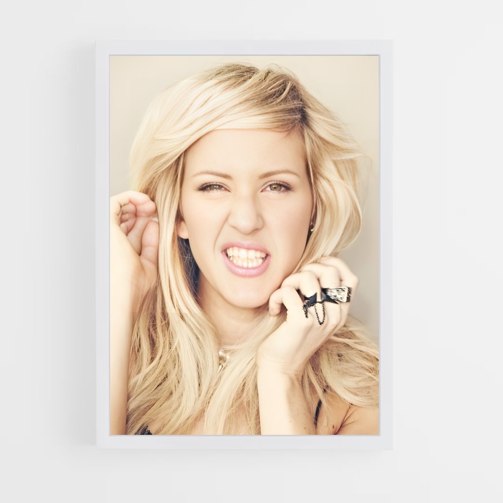 ap-ellie goulding-6 cadre Blanc