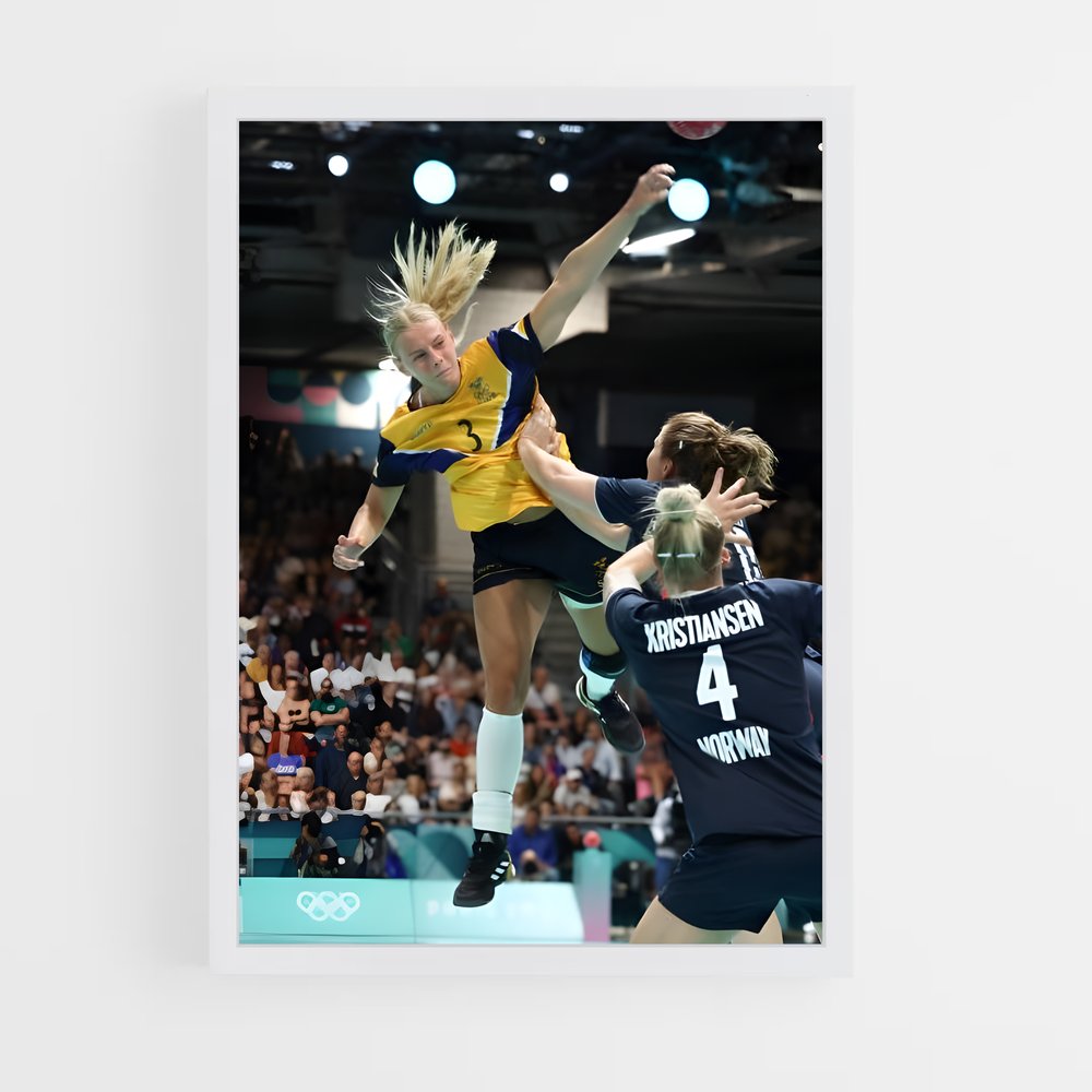 ap-elverum handball norway-2 cadre Blanc