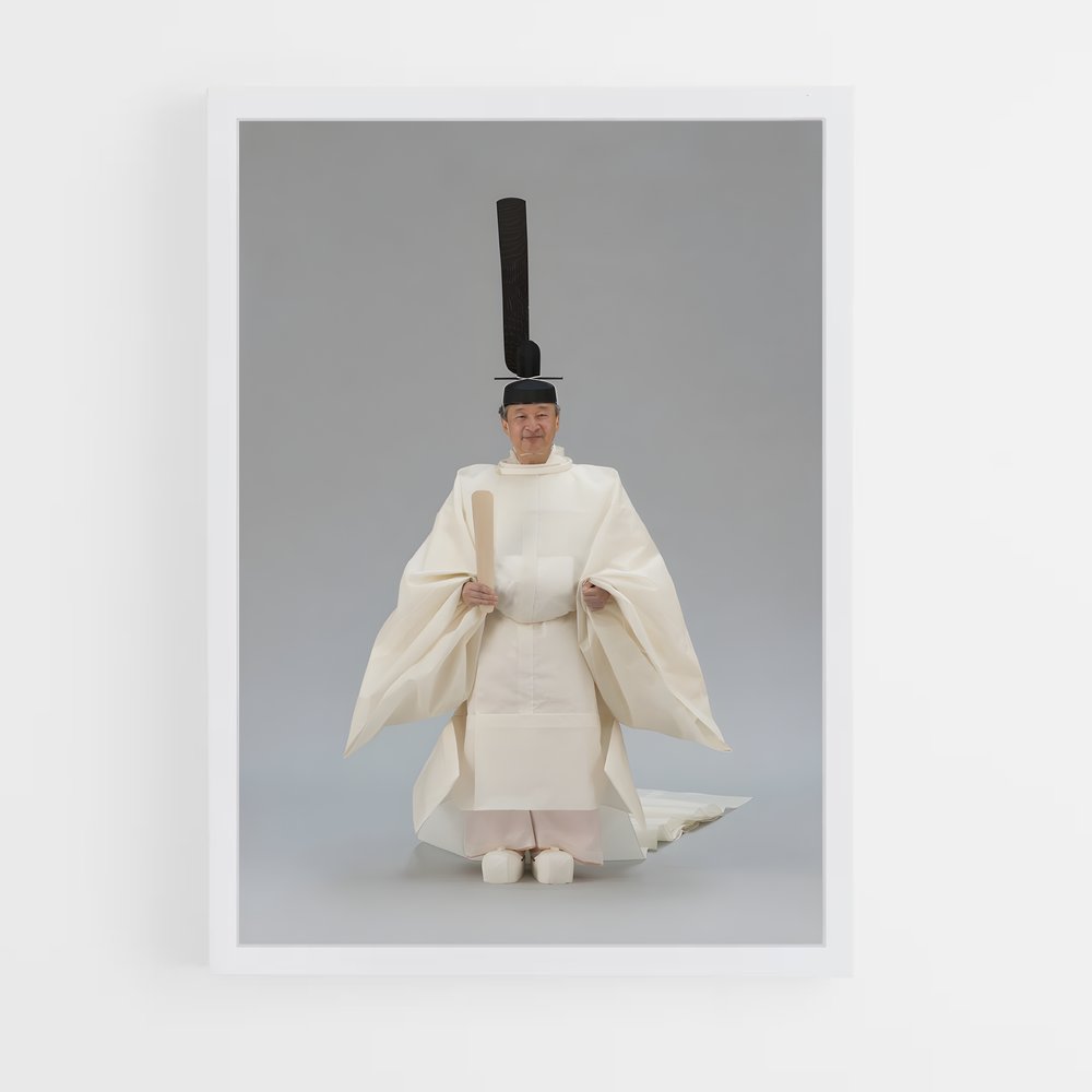 ap-emperor naruhito-6 cadre Blanc