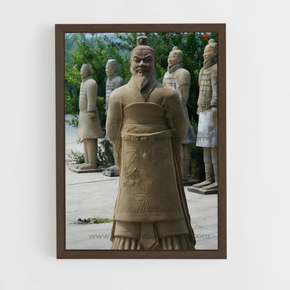 ap-emperor qin-4 cadre Bois foncé