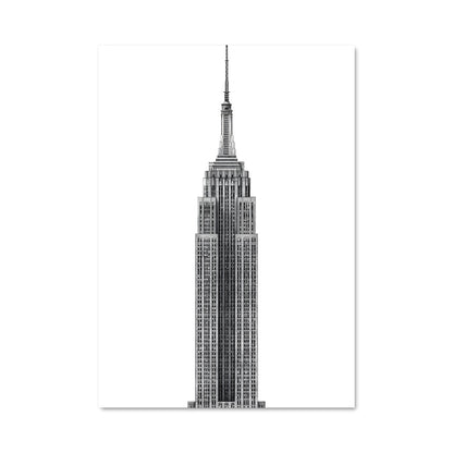 Poster Empire state building 93184