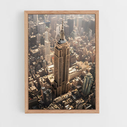 ap-empire state building-4 cadre Bois clair