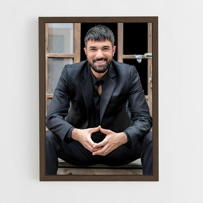ap-engin akyurek-11 cadre Bois foncé
