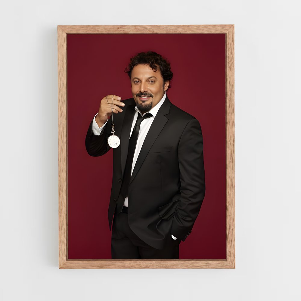 ap-enrico brignano-1 cadre Bois clair