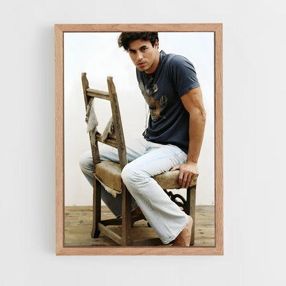ap-enrique iglesias-2 cadre Bois clair