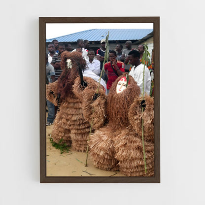 ap-equatorial guinea-2 cadre Bois foncé