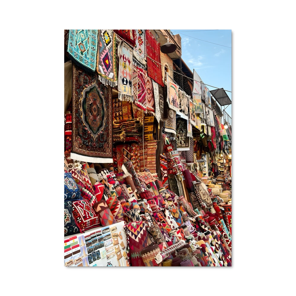 Poster Tapis Colorés d'Erbil