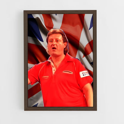 ap-eric bristow-3 cadre Bois foncé