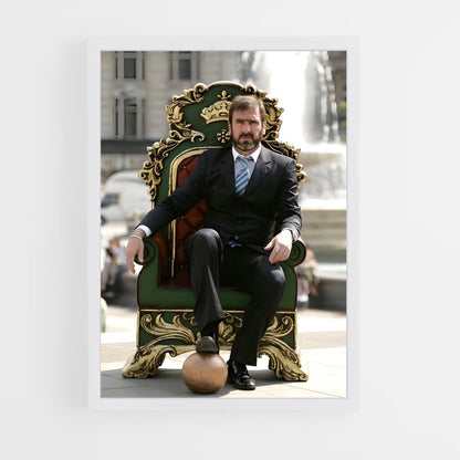 ap-eric cantona-5 cadre Blanc