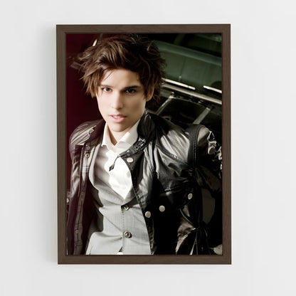 ap-eric saade-1 cadre Bois foncé