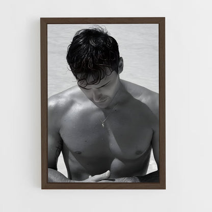 ap-eric saade-3 cadre Bois foncé
