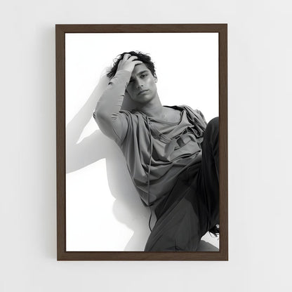 ap-eric saade-8 cadre Bois foncé