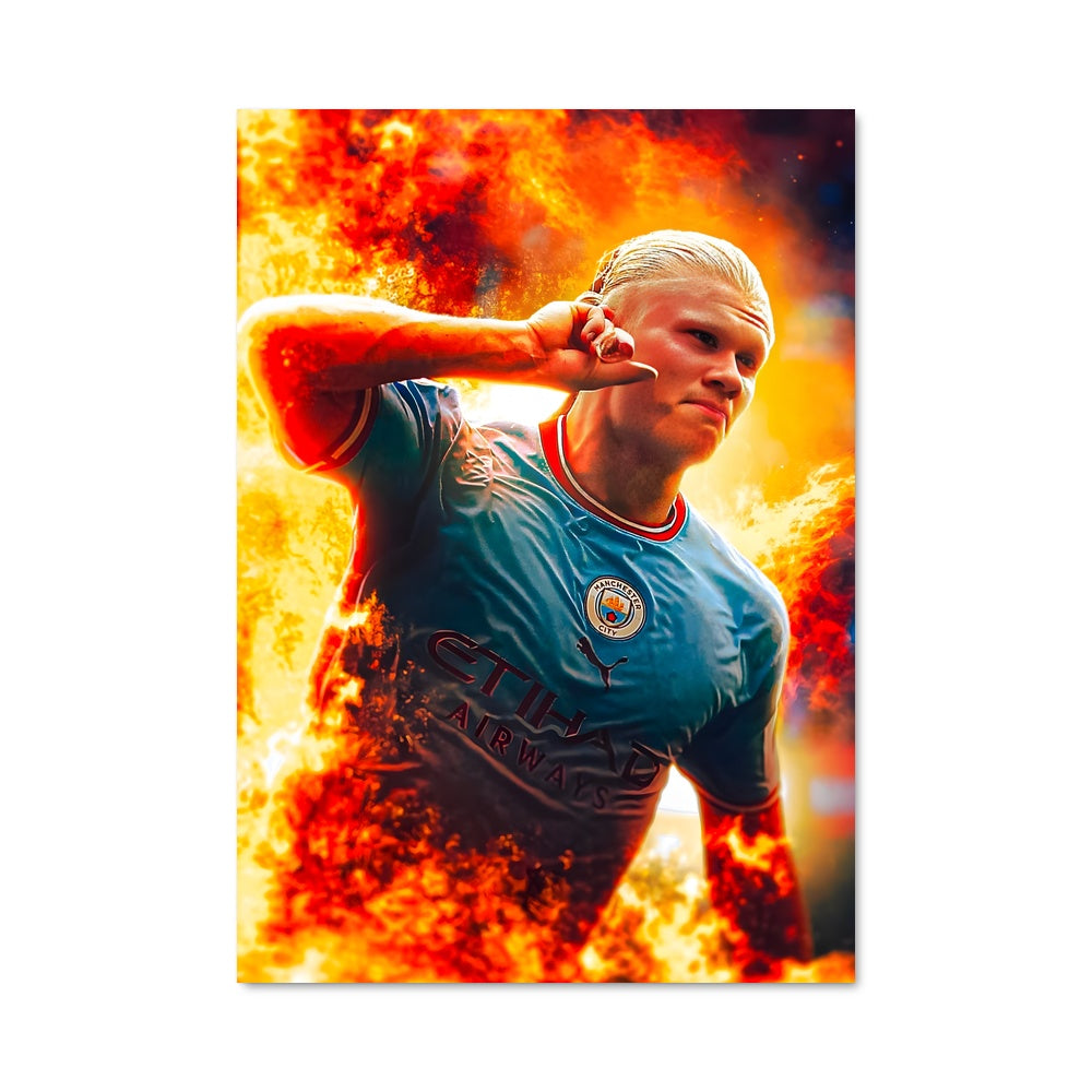 Poster Home Run Haaland