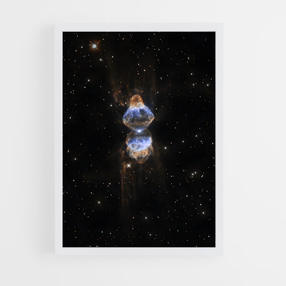 ap-eskimo nebula-3 cadre Blanc