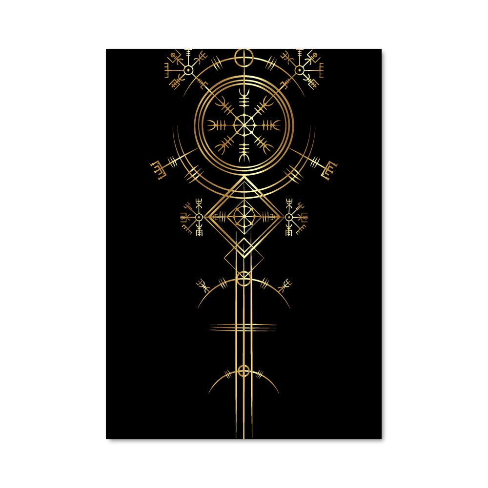 Poster Mystères Dorés