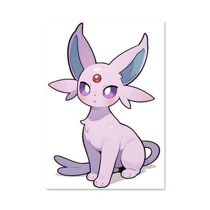 Poster Espeon Éthéré