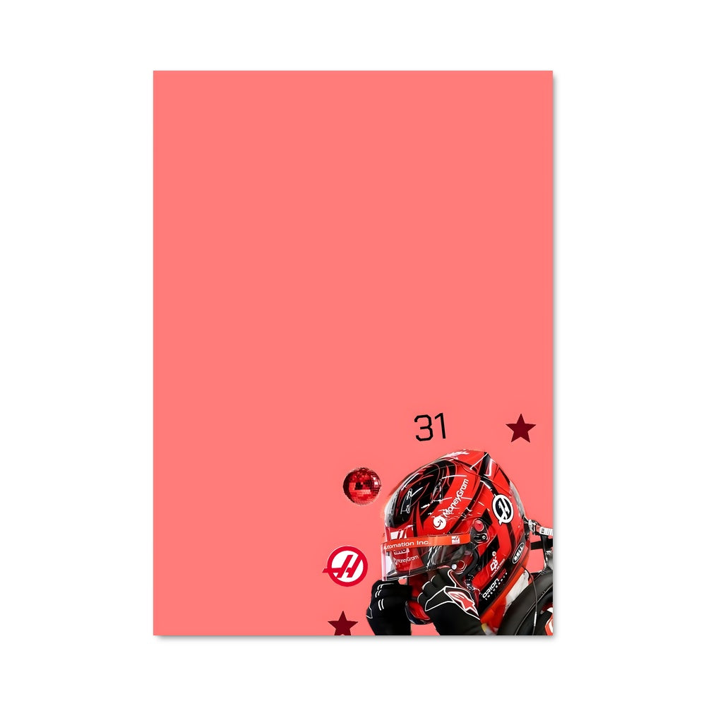 Poster Ride in Pink