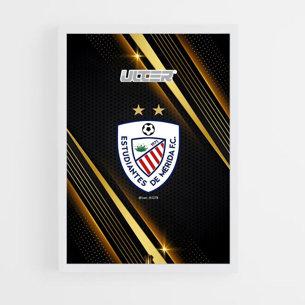 ap-estudiantes de merida fc-1 cadre Blanc
