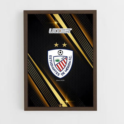ap-estudiantes de merida fc-1 cadre Bois foncé