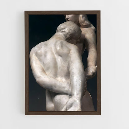 ap-eternal springtime rodin-1 cadre Bois foncé