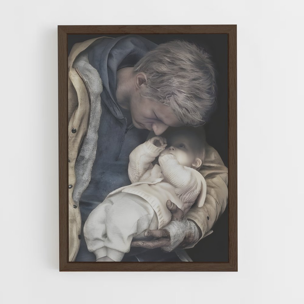 ap-ethan winters-1 cadre Bois foncé