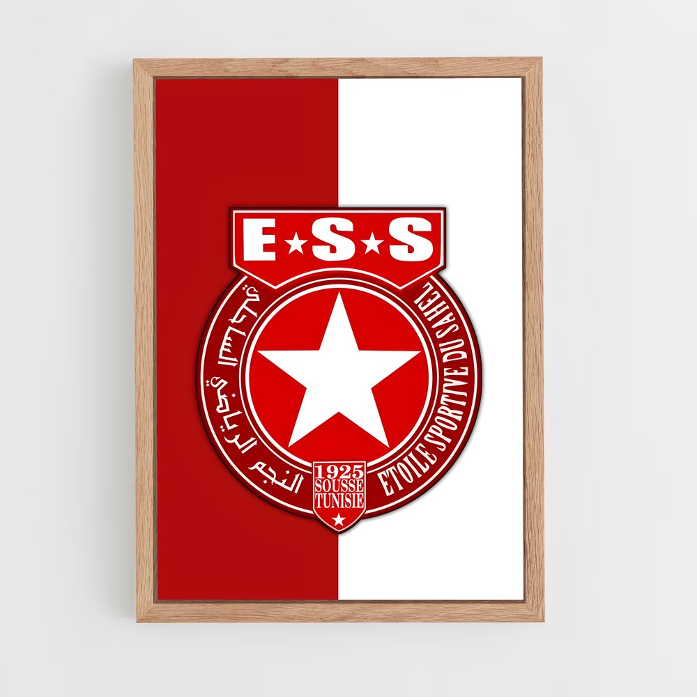 ap-etoile sportive du sahel-2 cadre Bois clair