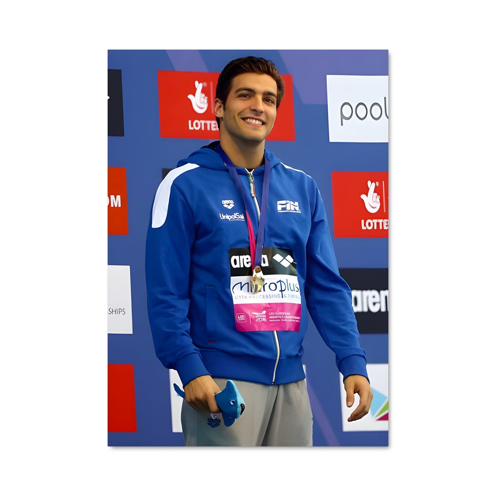 Poster Podium Aquatique